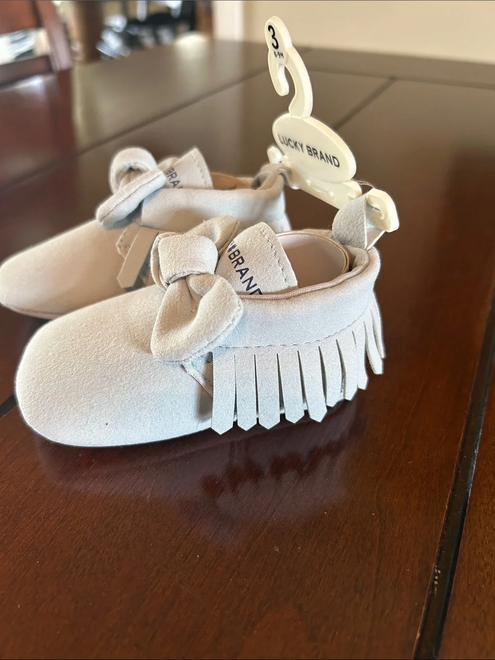Lucky Brand Baby Moccasins ~ New!